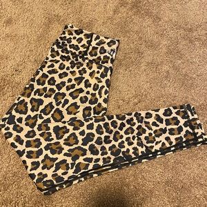 Size small leopard workout leggings